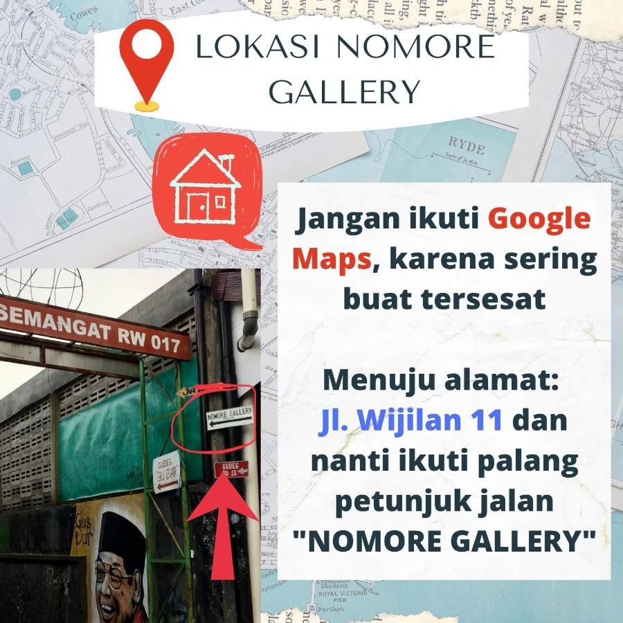 "Nomore" Gallery And Guesthouse Yogyakarta Eksteriør bilde